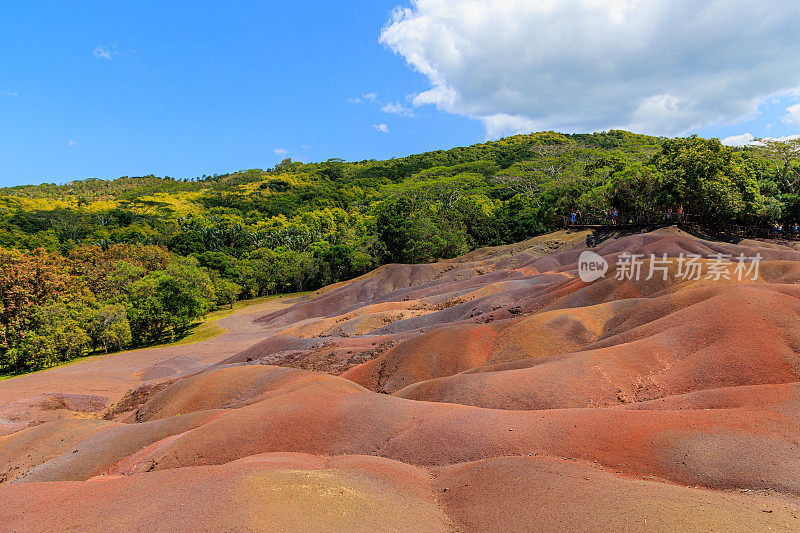 七种颜色的大地Chamarel sur l ' le Maurice